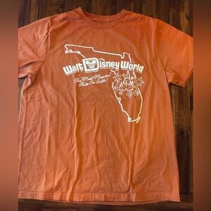 Disney Orange Short Sleeve Tee